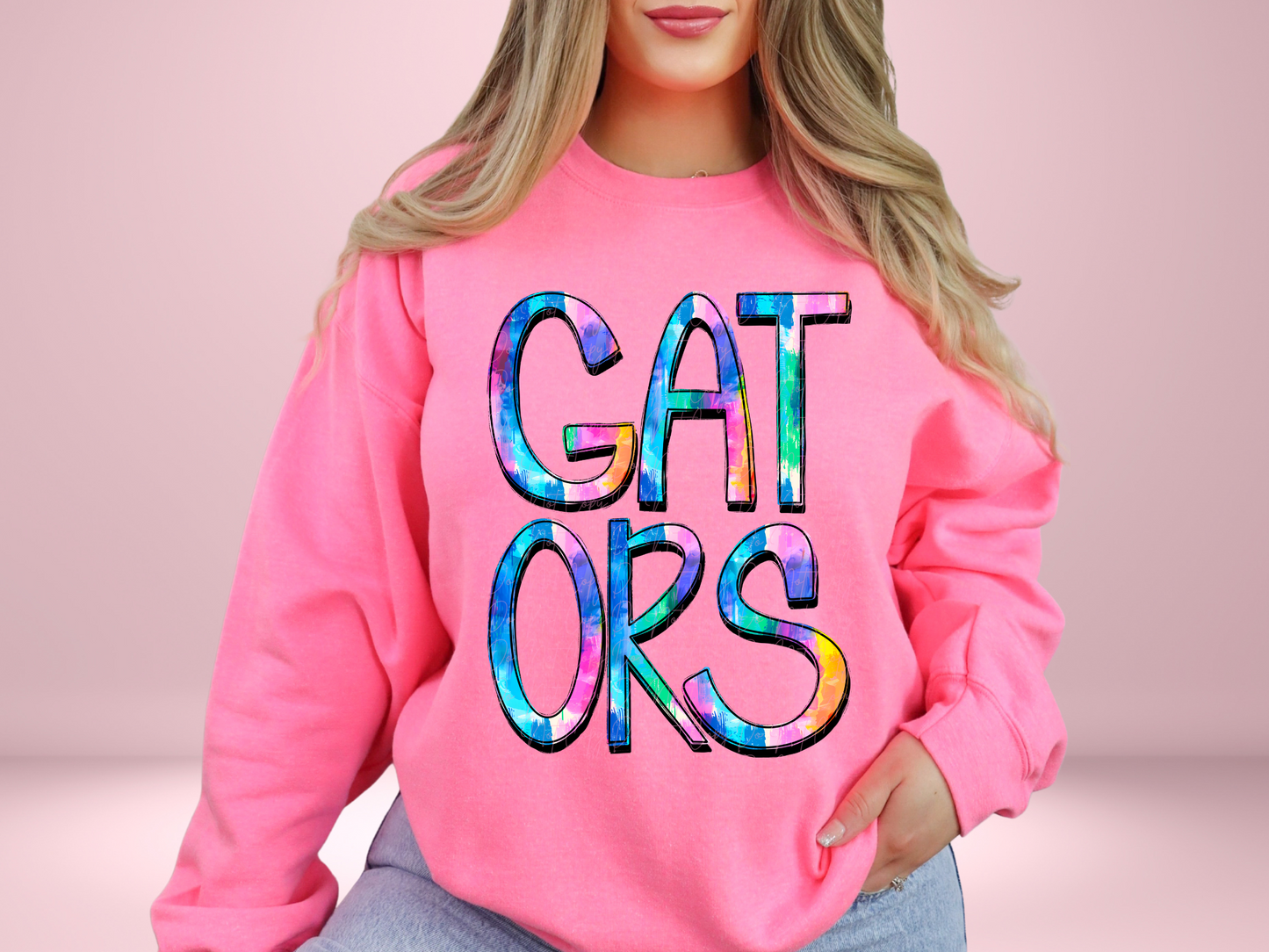 Gators School Mascot DTF Transfer - TED1280