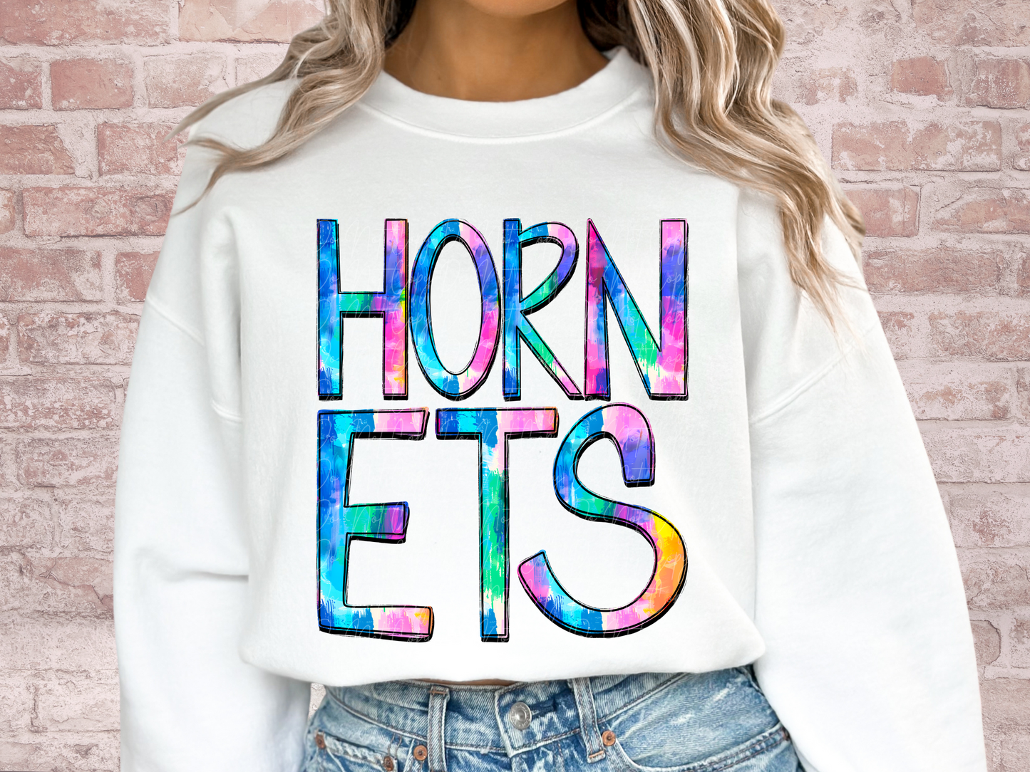 Hornets School Mascot DTF Transfer - TED1282