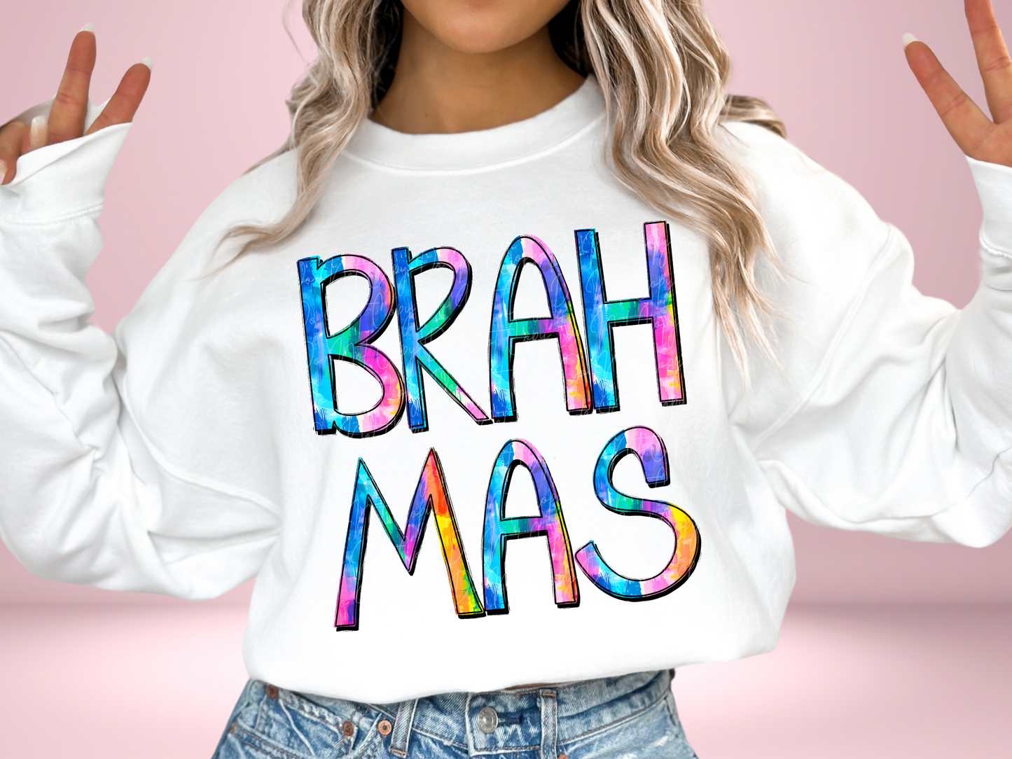 Brahmas School Mascot DTF Transfer - TED1303