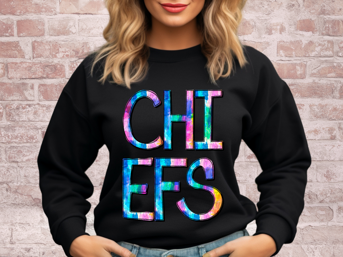 Chiefs School Mascot DTF Transfer - TED1304