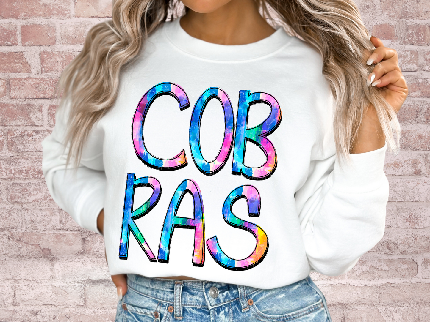 Cobras School Mascot DTF Transfer - TED1305