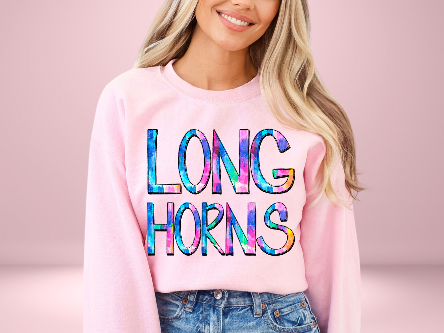 Longhorns School Mascot DTF Transfer - TED1311