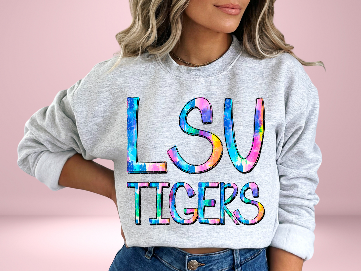 LSU Tigers School Mascot DTF Transfer - TED1332