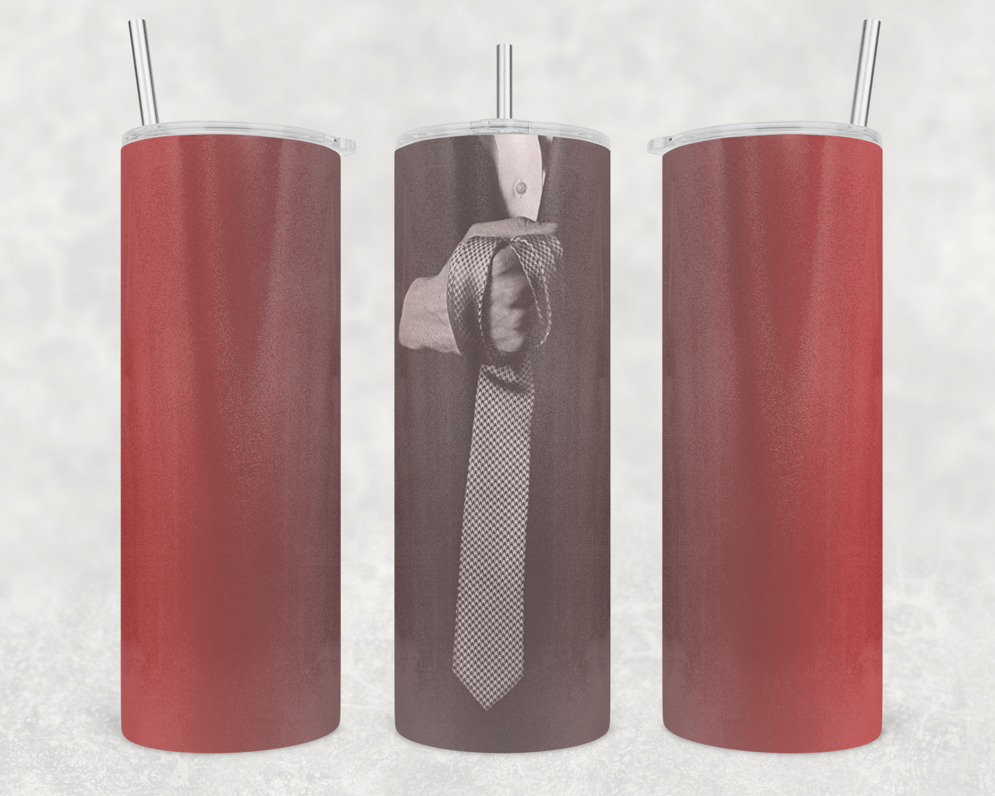 50 Shades of Grey Red Tumbler