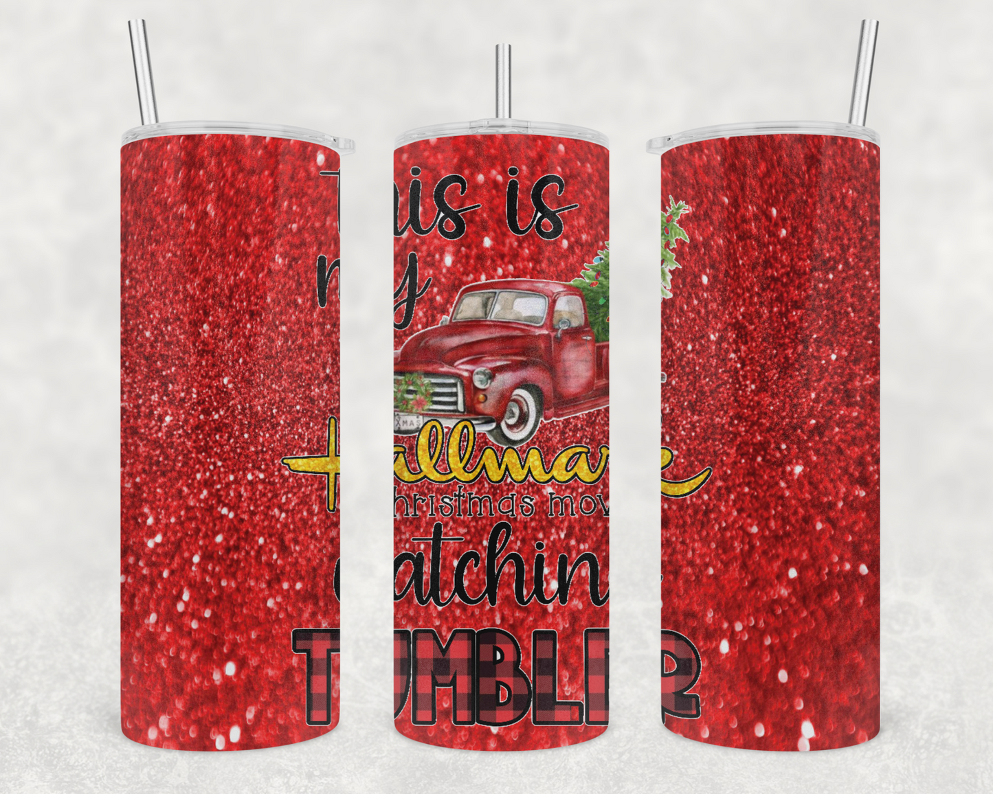 This Is My Hallmark Christmas Movie Watching Tumbler