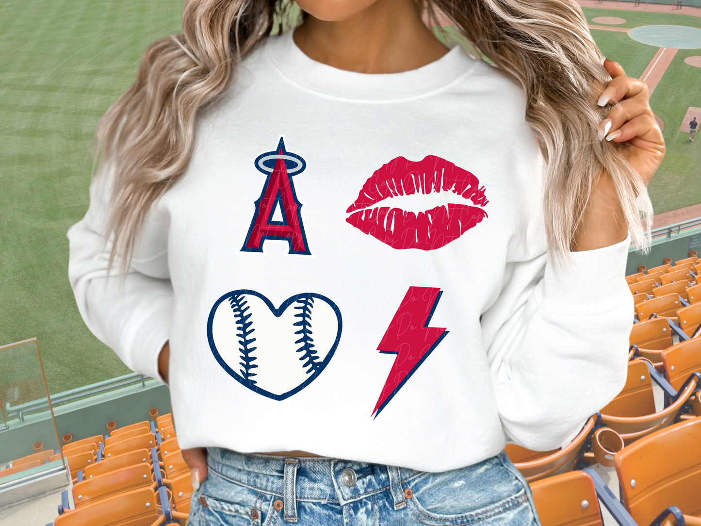 Los Angeles Angels Baseball DTF Transfer - KPI1144