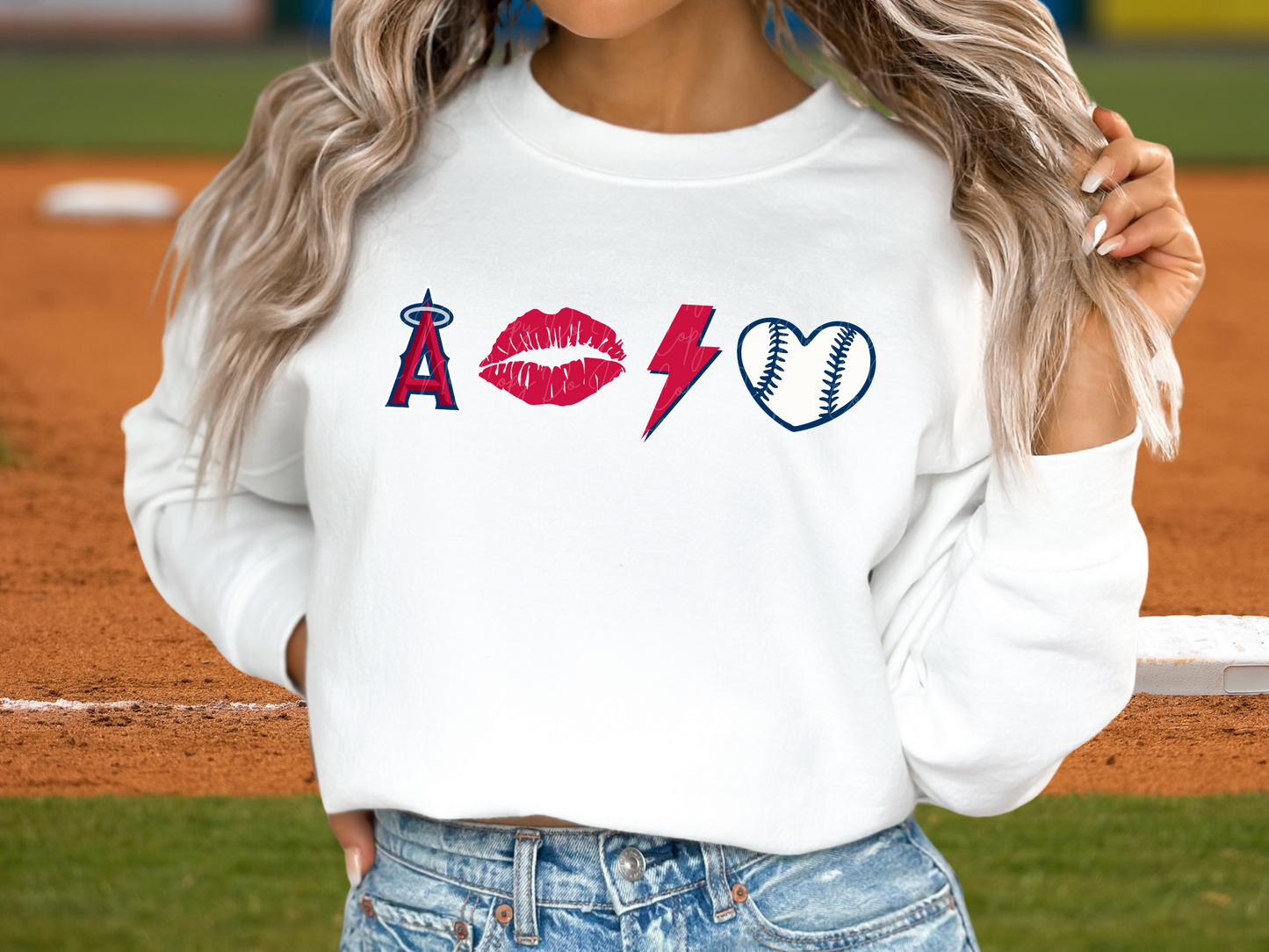 Los Angeles Angels Baseball DTF Transfer - KPI1145