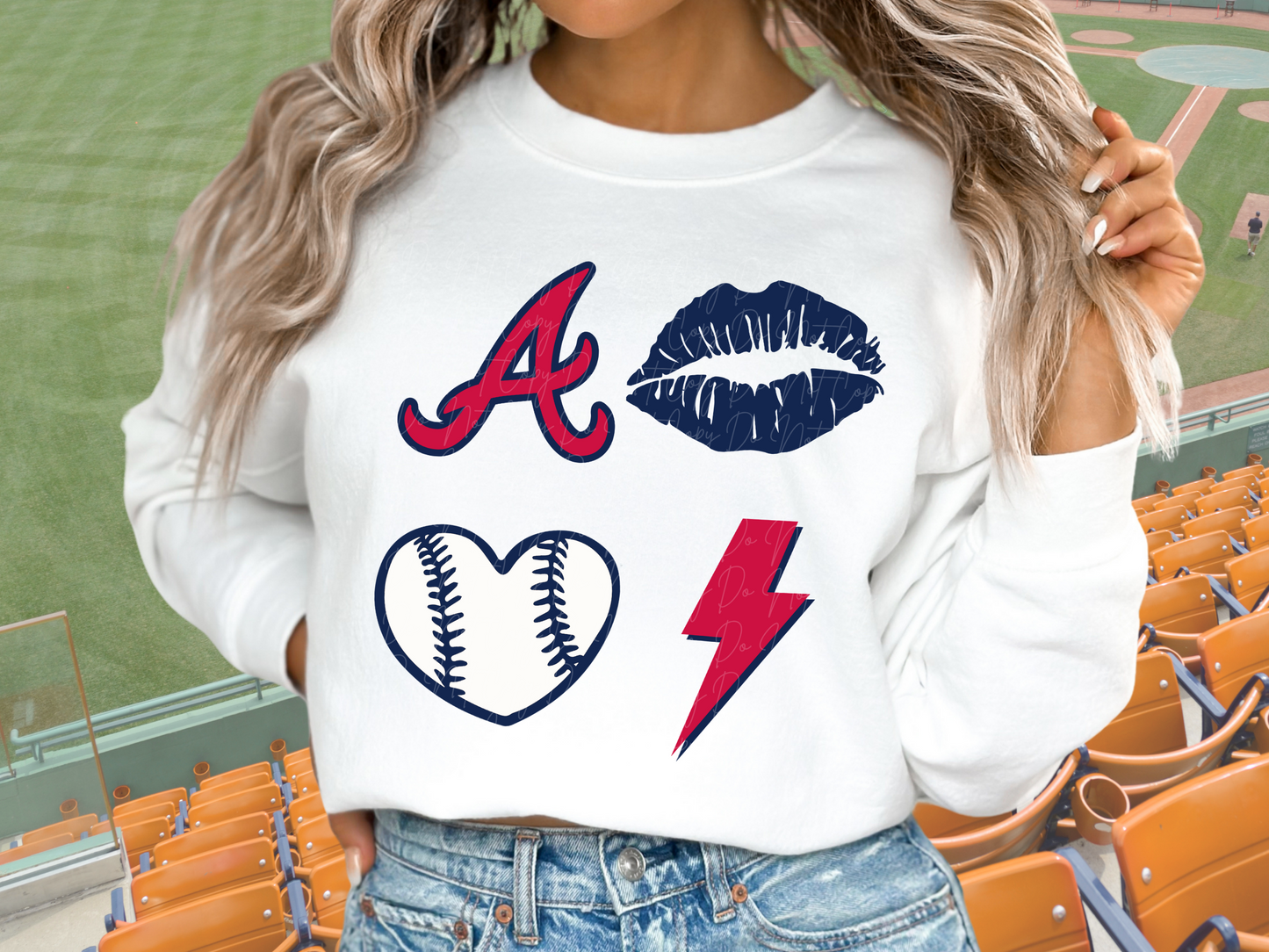 Atlanta Braves Baseball DTF Transfer - KPI1199