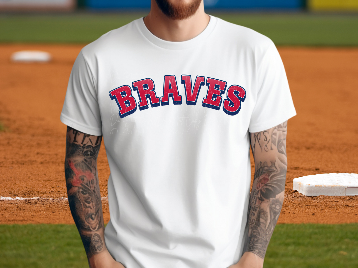 Atlanta Braves Baseball DTF Transfer - KPI1203