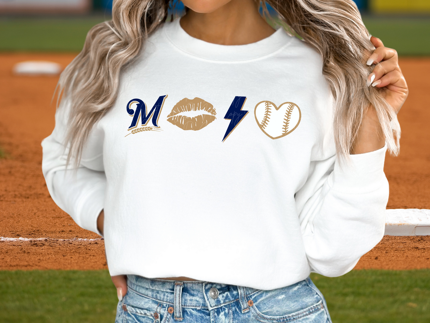 Milwaukee Brewers Baseball DTF Transfer - KPI1195