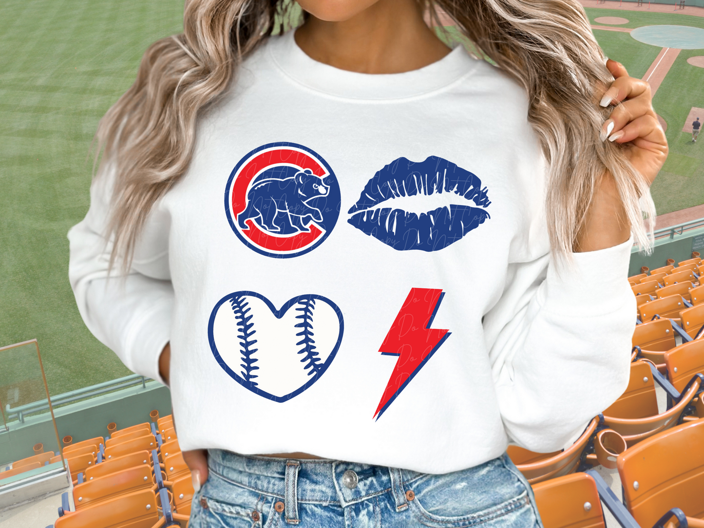 Chicago Cubs Baseball DTF Transfer - KPI1184