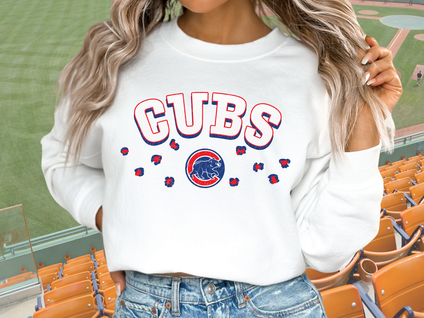 Chicago Cubs Baseball DTF Transfer - KPI1186