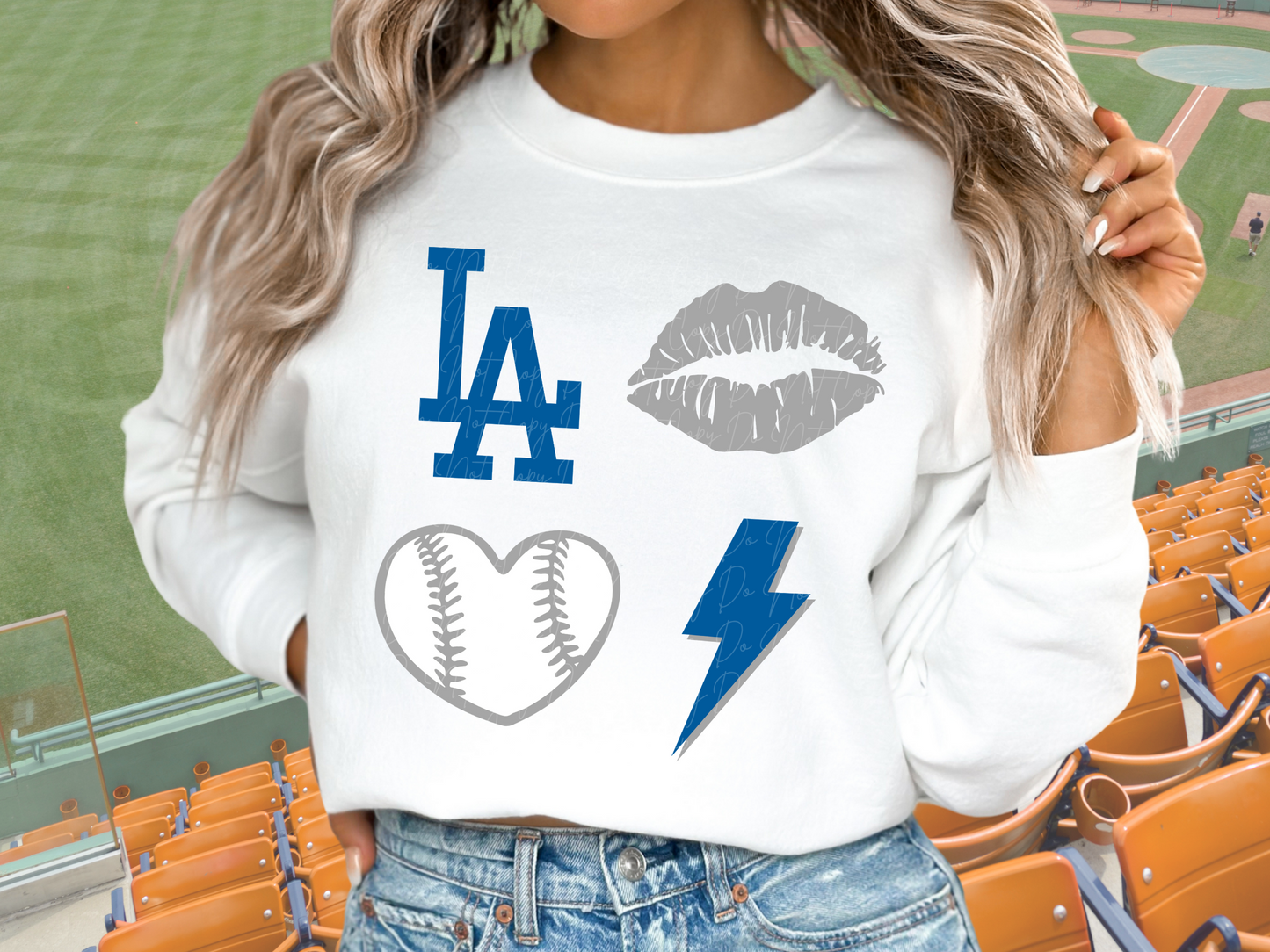 Los Angeles Dodgers Baseball DTF Transfer - KPI1174