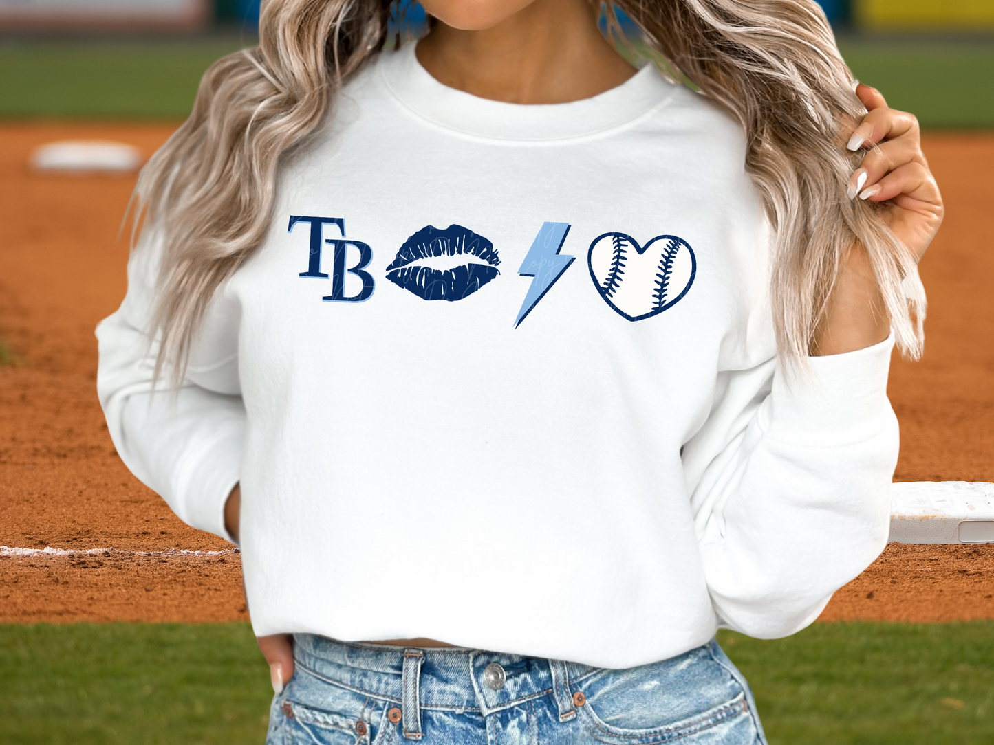 Tampa Bay Rays Baseball DTF Transfer - KPI1250