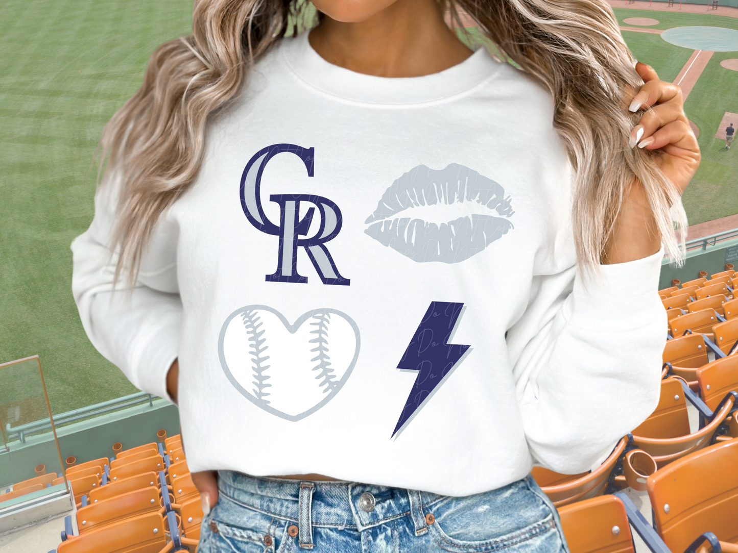 Colorado Rockies Baseball DTF Transfer - KPI1264