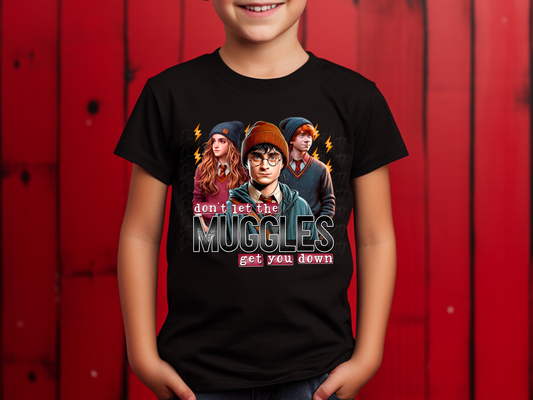 Don't Let The Muggles Get You Down Harry Potter Youth Shirt
