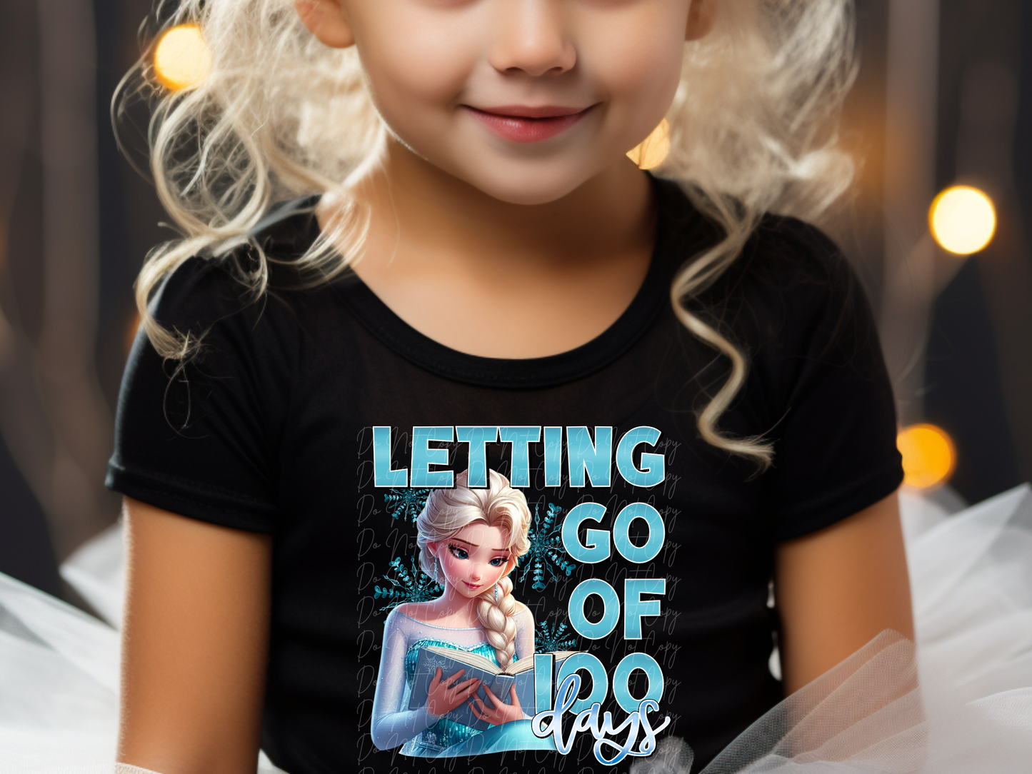Letting Go For 100 Days Frozen Elsa Youth Shirt