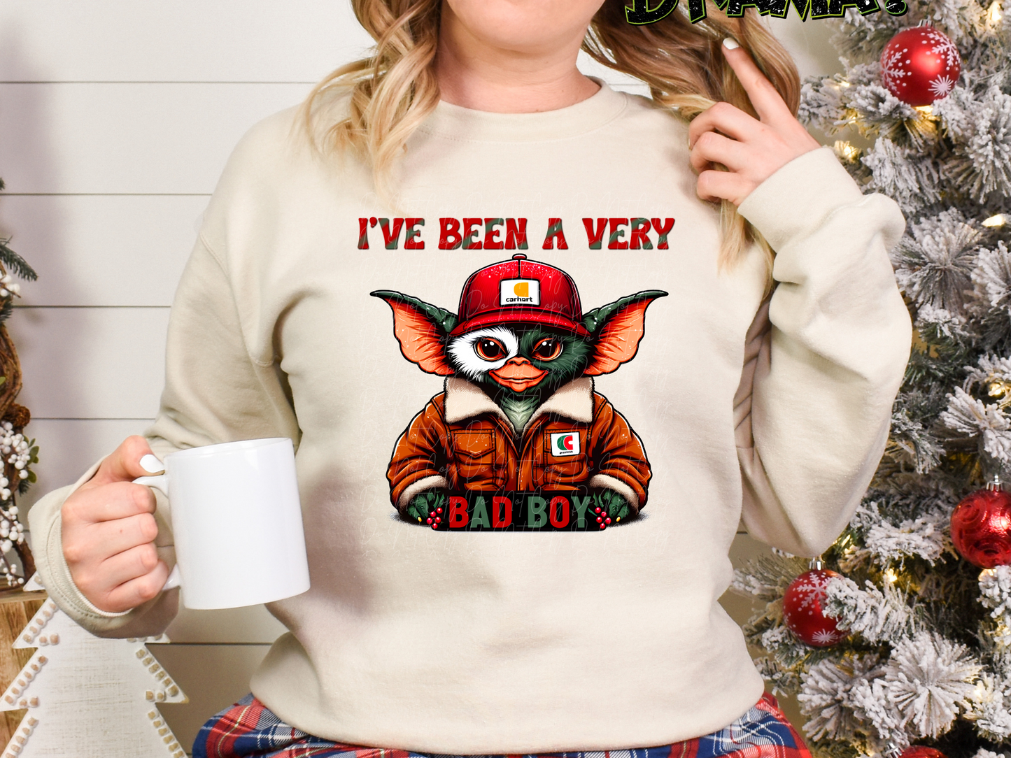 Christmas Horror Gremlin I've Been A Very Bad Boy Shirt