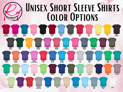 Adult Unisex Short Sleeve Shirt-Heliconia Pink