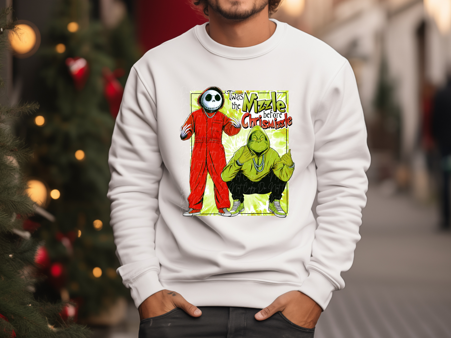 The Mean One and Jack Twas The Nizzle Before Chrismizzle Shirt