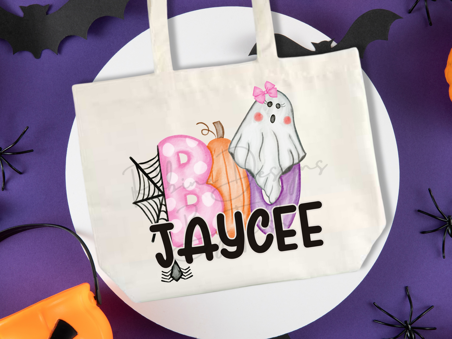 Halloween Custom Girl Candy Tote Bag