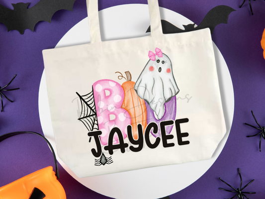 Halloween Custom Girl Candy Tote Bag