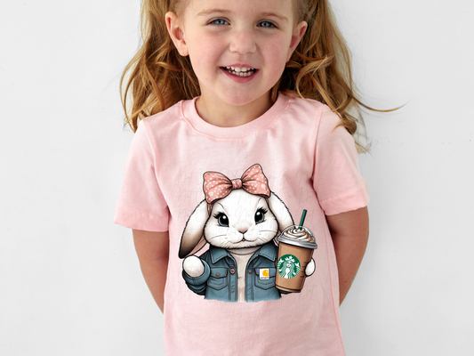 Easter Starbies Girl Bunny DTF Transfer - KPI1352