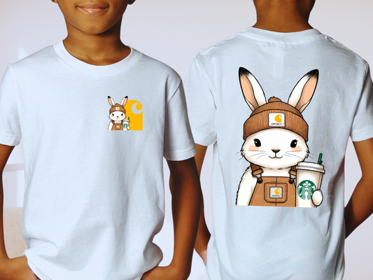 Easter Starbies Boy Bunny DTF Transfer - KPI1354