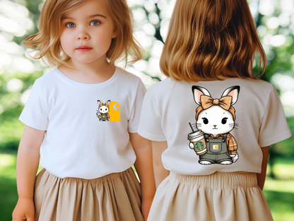 Easter Starbies Girl Bunny DTF Transfer - KPI1361