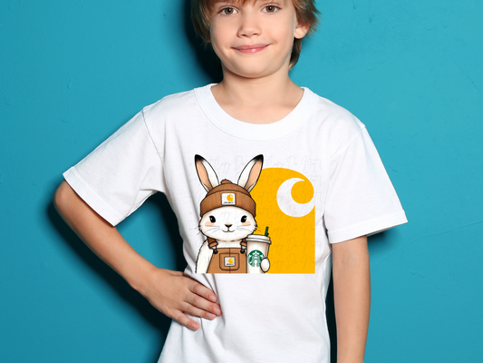 Easter Starbies Boy Bunny DTF Transfer - KPI1360