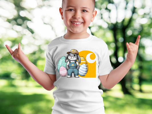 Easter Boy Bunny DTF Transfer - KPI1365