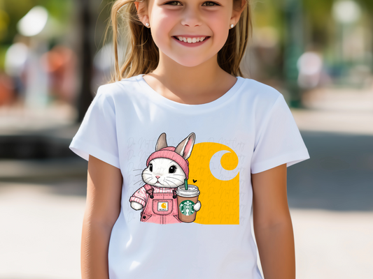 Easter Starbies Girl Bunny DTF Transfer - KPI1366