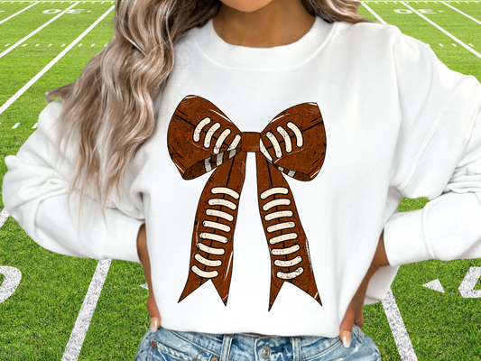 Football Distressed Ribbon Game Day DTF Transfer - KPI1369