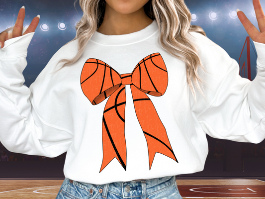 Basketball Ribbon Game Day DTF Transfer - KPI1404