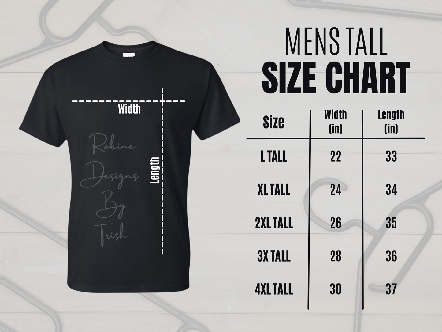 Rockstar Forever Memorial Tall Shirt (Front Design Only)