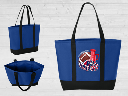VCJF Football and Cheer Day Tote Bag