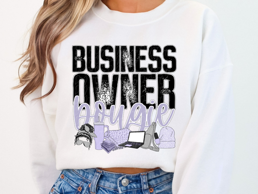 Business Owner Bougie DTF Transfer - TED1079