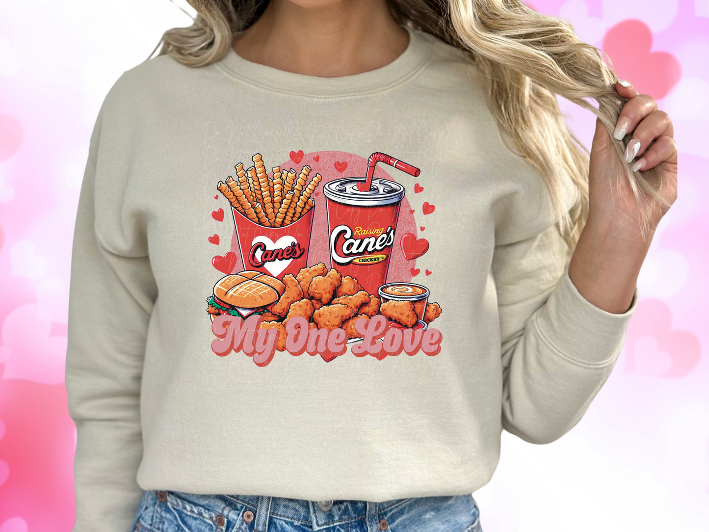 My One Love Canes Valentine's Day Sweatshirt