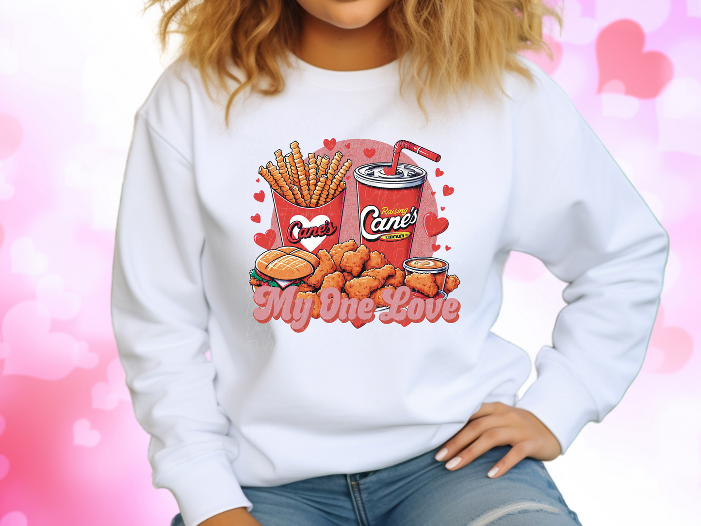 My One Love Canes Valentine's Day Sweatshirt