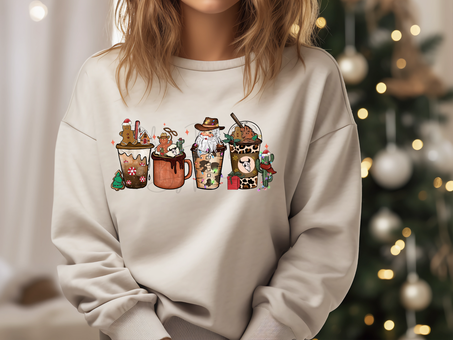 Christmas Western Sweatshirt