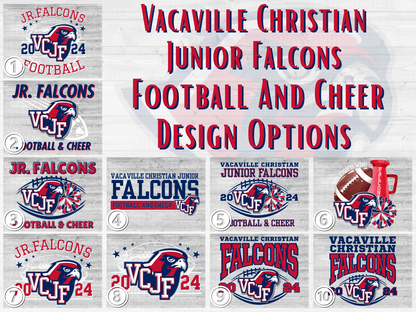 VCJF Football and Cheer Snapback Trucker Hat