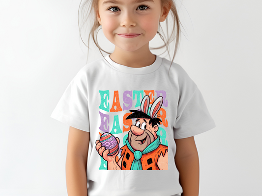 Fred Flintstone Easter DTF Transfer - KPI1320