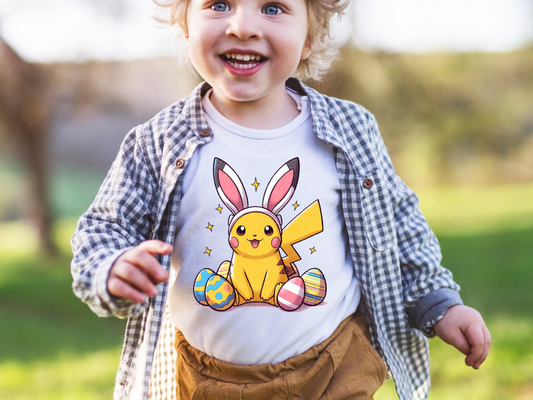 Pikachu Easter DTF Transfer - KPI1339