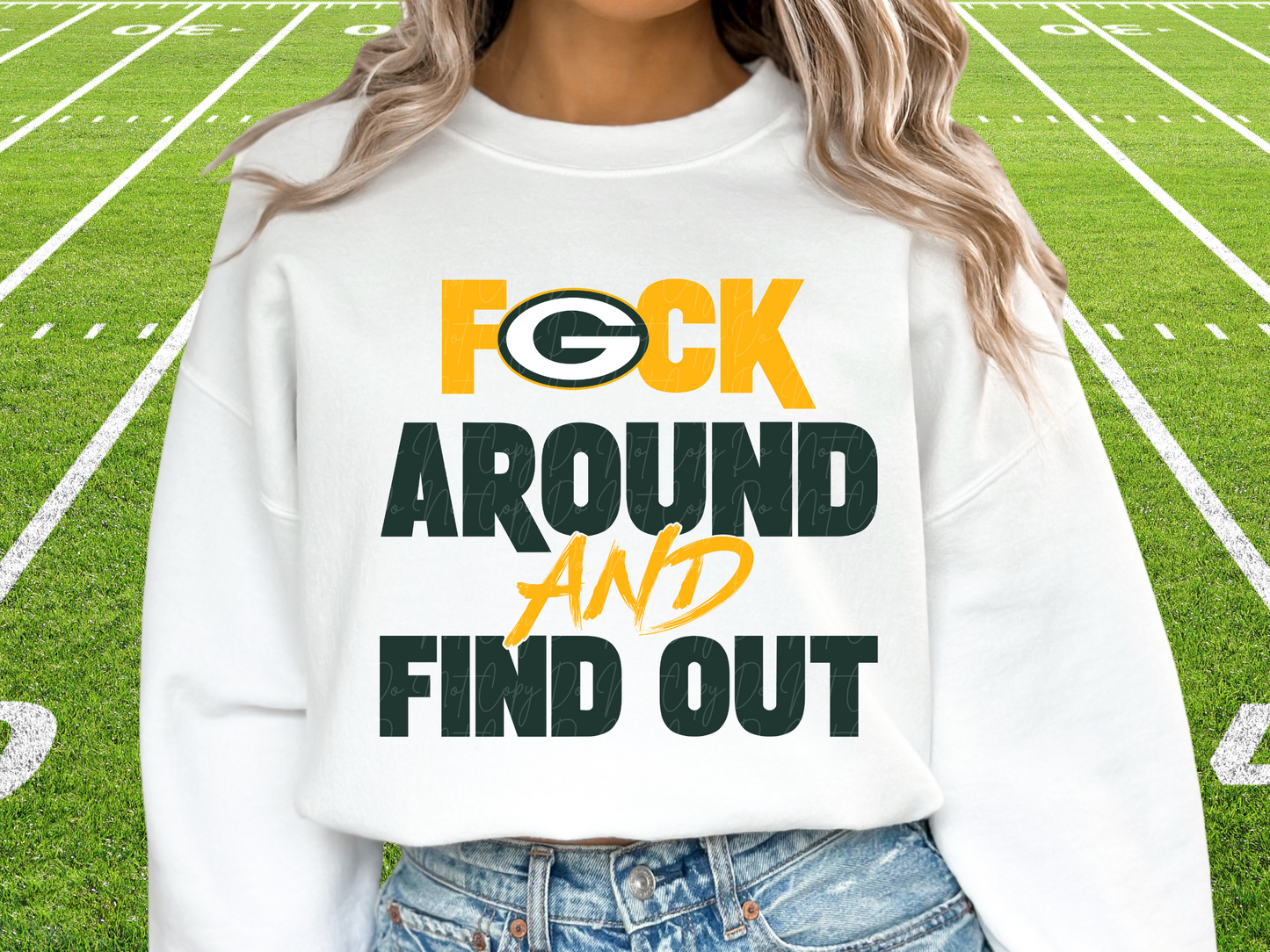Green Bay Packers F Around and Find Out FAAFO Pro Football DTF Transfer - KPI1101