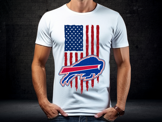 Buffalo Bills Football USA Flag DTF Transfer - KPI1434