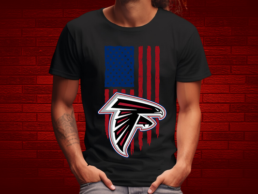 Atlanta Falcons Football USA Flag DTF Transfer - KPI1459