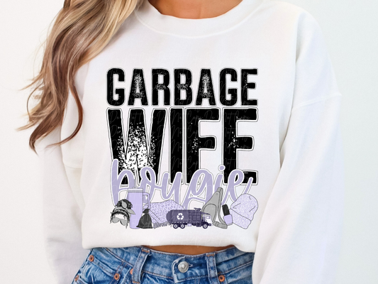 Garbage Driver Wife Bougie DTF Transfer - TED1103