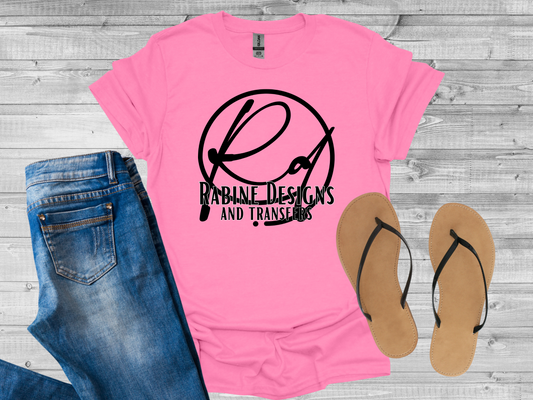 Adult Unisex Short Sleeve Shirt-Azalea Pink