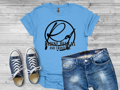 Adult Unisex Short Sleeve Shirt-Carolina Blue