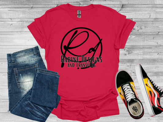 Adult Unisex Short Sleeve Shirt-Cherry Red